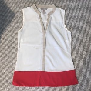 Banana Republic sleeveless blouse